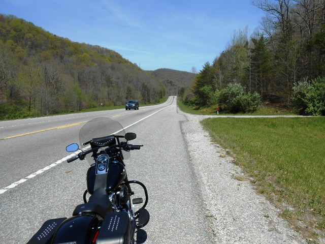 A little further down 63, almost to Old 63 which is our next turn.